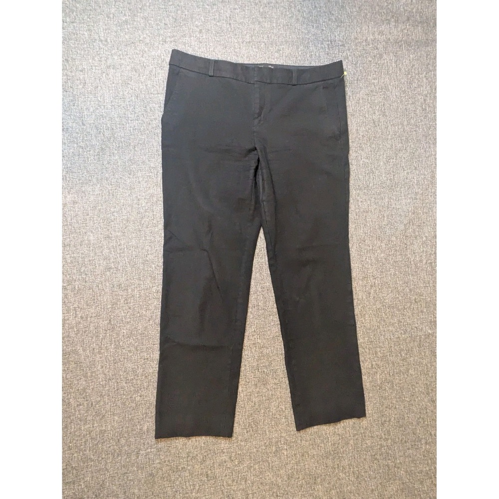 Banana Republic Ryan Fit Dress Pants Black Women's Size 10 Stretch Business Work